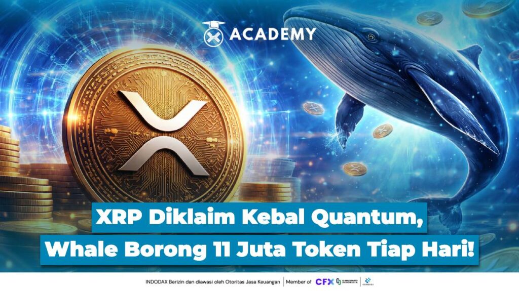 XRP Diklaim Kebal Quantum, Whale Borong 11 Juta Token Tiap Hari!