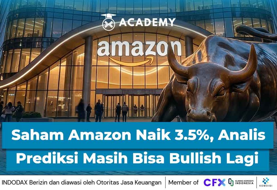 Saham Amazon Naik 3.5%, Analis Prediksi Harganya Masih Bisa Bullish Lagi