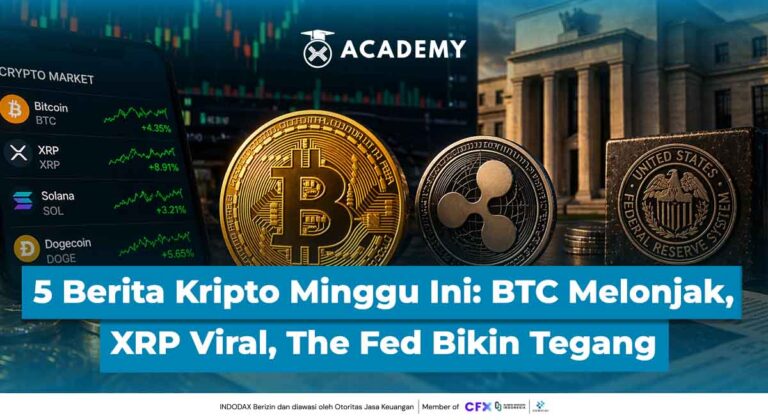 5 Berita Kripto Minggu Ini: Bitcoin Melonjak, XRP Viral, The Fed Bikin Tegang