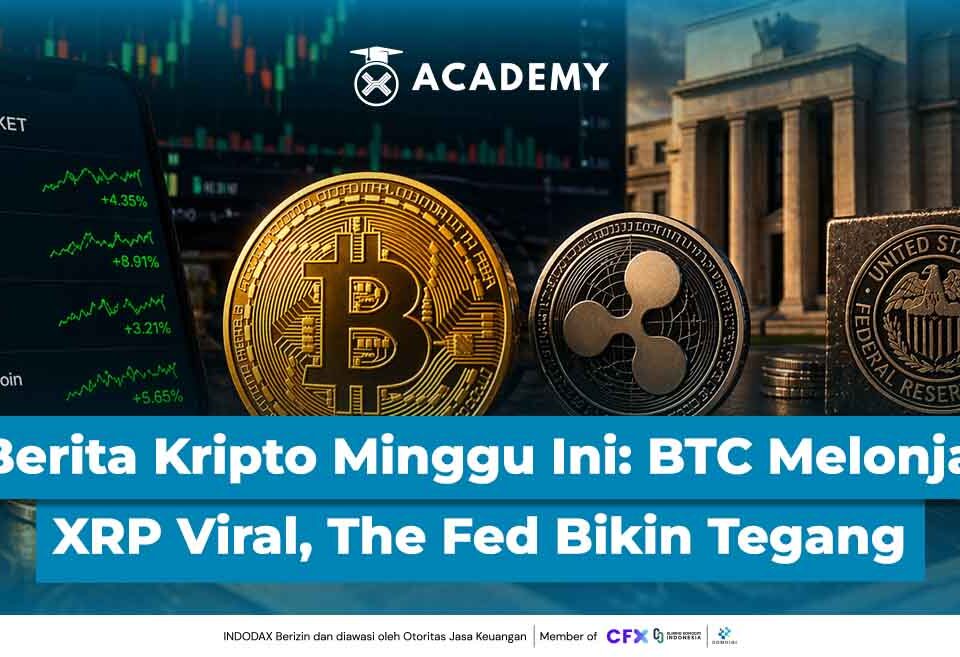 5 Berita Kripto Minggu Ini: Bitcoin Melonjak, XRP Viral, The Fed Bikin Tegang