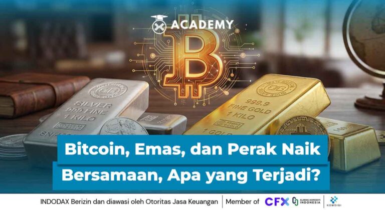 Bitcoin, Emas, dan Perak Naik Bersamaan, Apa yang Terjadi?