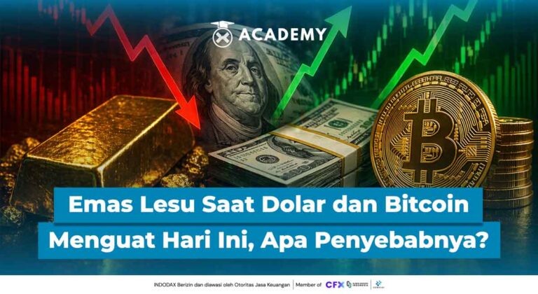 Emas Lesu Saat Dolar dan Bitcoin Menguat Hari Ini, Apa Penyebabnya?
