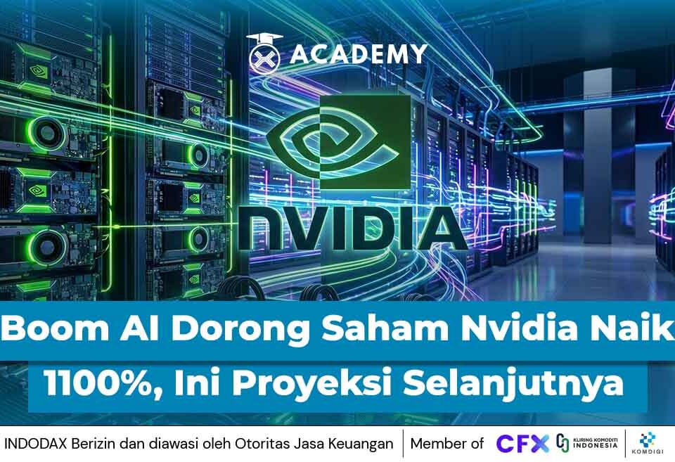 Boom AI Dorong Saham Nvidia Melonjak 1100%, Ini Proyeksi Selanjutnya
