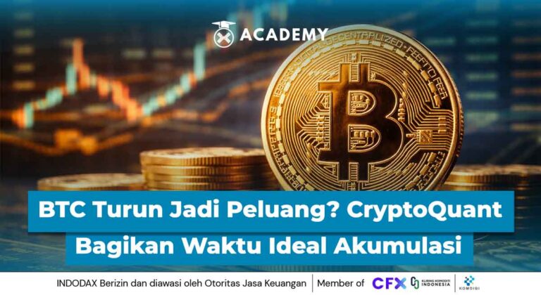 Bitcoin Turun Jadi Peluang? CryptoQuant Bagikan Waktu Ideal untuk Akumulasi