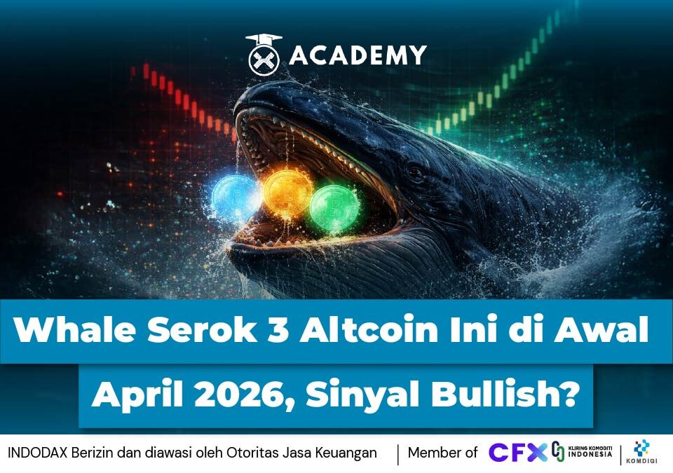 Whale Serok 3 Altcoin Ini di Awal April 2026, Sinyal Bullish?