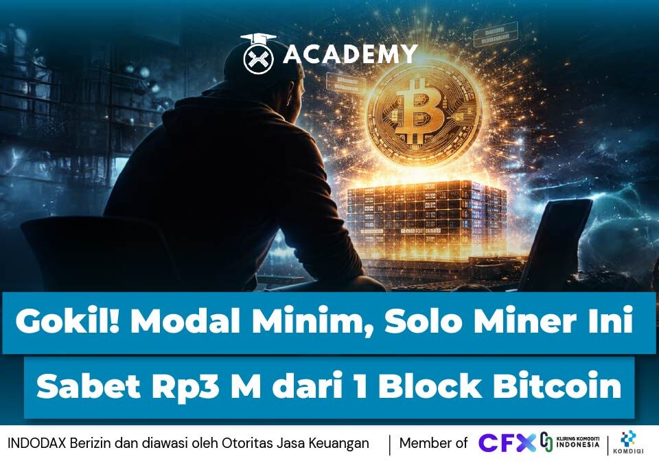 Gokil! Modal Minim, Solo Miner Ini Sabet Rp3 M dari 1 Block Bitcoin