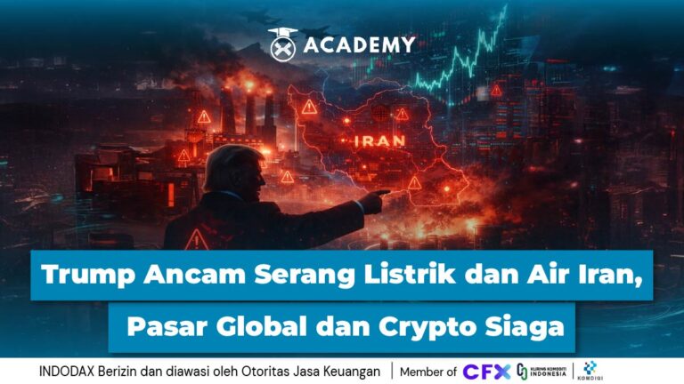 Trump Ancam Serang Listrik dan Air Iran, Pasar Global dan Crypto Siaga