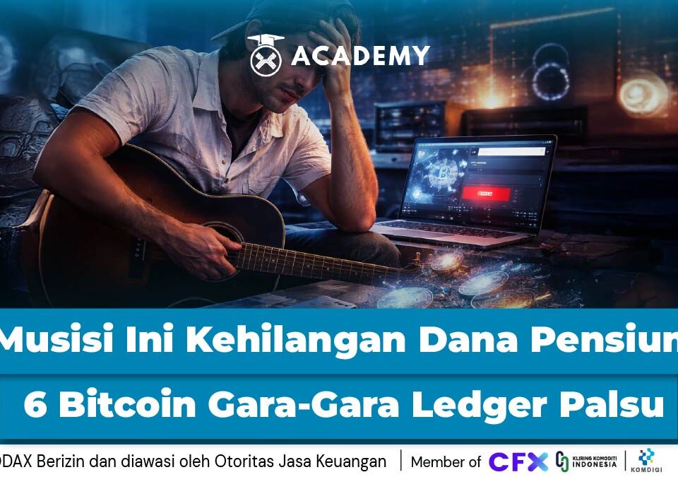 Musisi Ini Kehilangan Dana Pensiun 6 Bitcoin Gara-Gara Ledger Palsu
