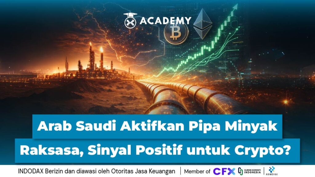 Arab Saudi Aktifkan Pipa Minyak Raksasa, Sinyal Positif untuk Crypto?