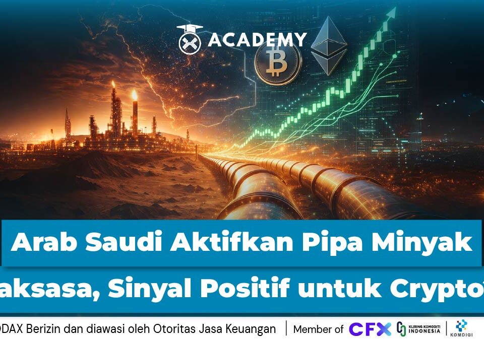 Arab Saudi Aktifkan Pipa Minyak Raksasa, Sinyal Positif untuk Crypto?
