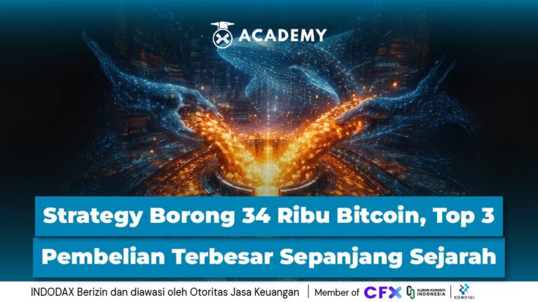 Strategy Borong 34 Ribu Bitcoin, Top 3 Pembelian Terbesar Sepanjang Sejarah