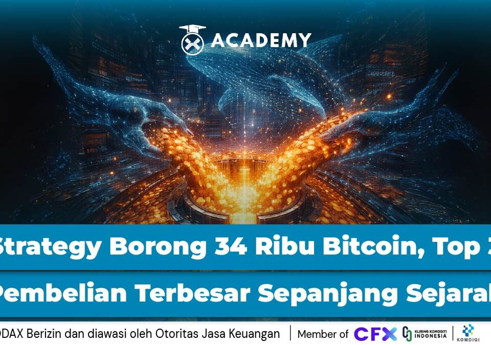 Strategy Borong 34 Ribu Bitcoin, Top 3 Pembelian Terbesar Sepanjang Sejarah
