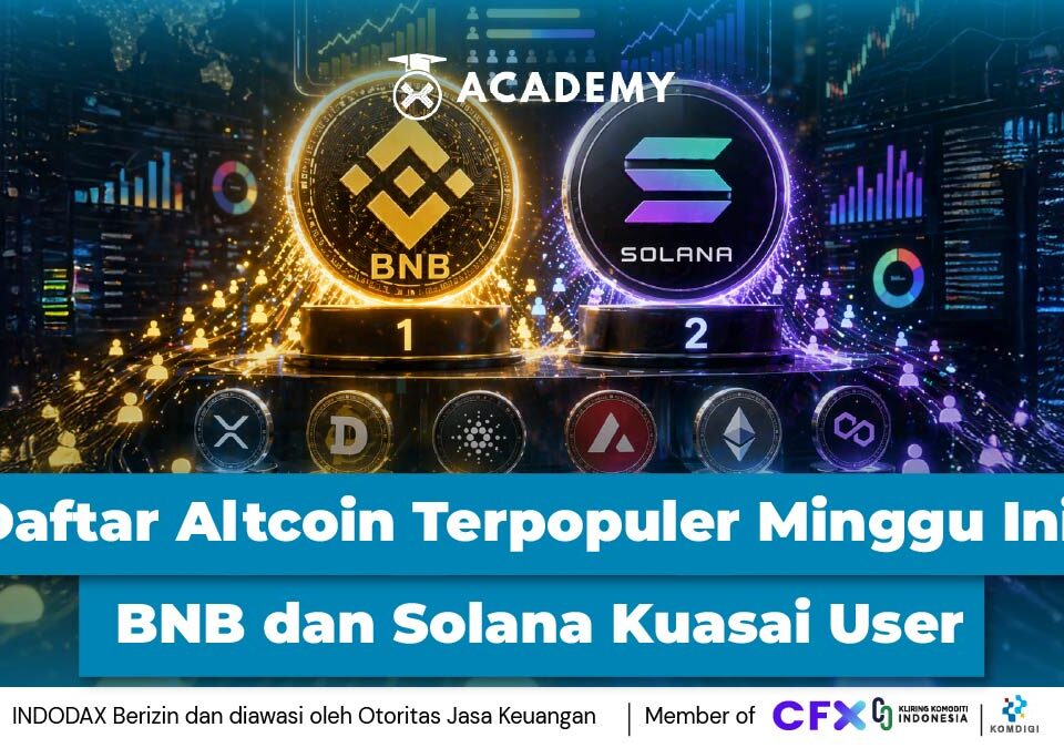 Daftar Altcoin Terpopuler Minggu Ini: BNB dan Solana Kuasai User