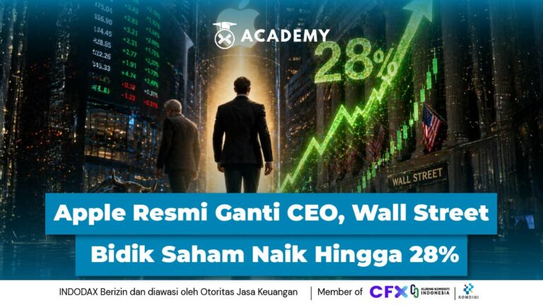 Apple Resmi Ganti CEO, Wall Street Bidik Saham Naik Hingga 28%