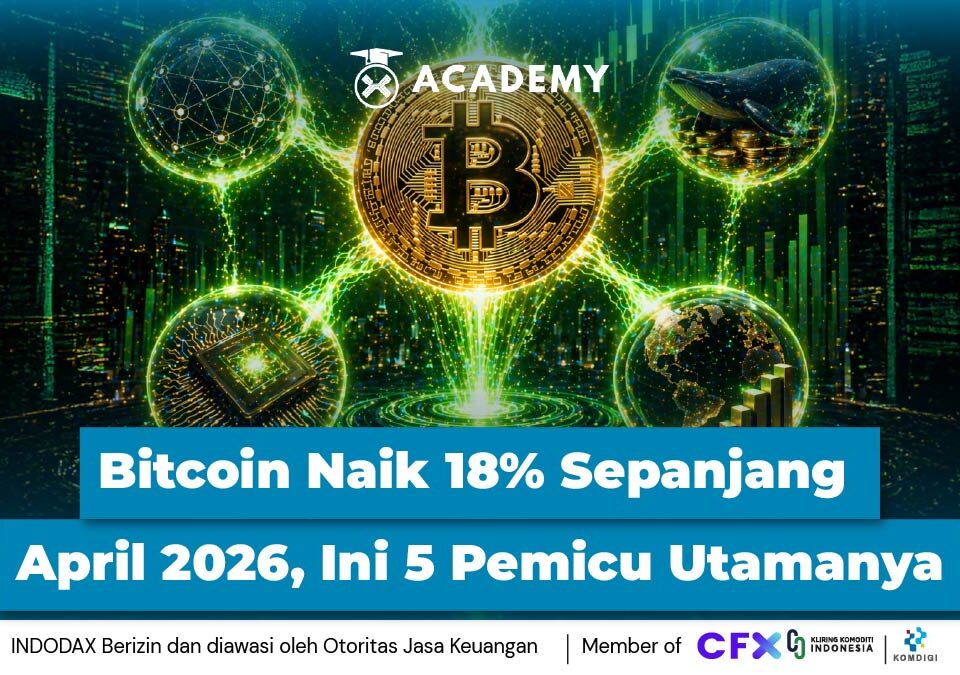 Bitcoin Naik 18% Sepanjang April 2026, Ini 5 Pemicu Utamanya