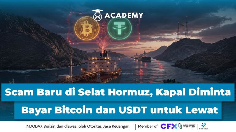Scam Baru di Selat Hormuz, Kapal Diminta Bayar Bitcoin dan USDT untuk Lewat