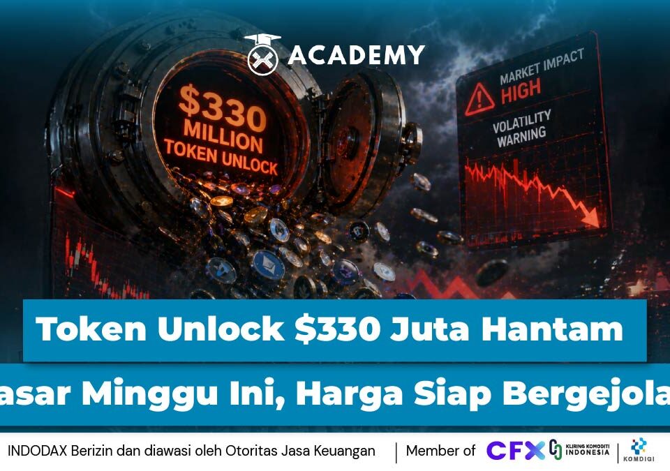 Token Unlock $330 Juta Hantam Pasar Minggu Ini, Harga Siap Bergejolak
