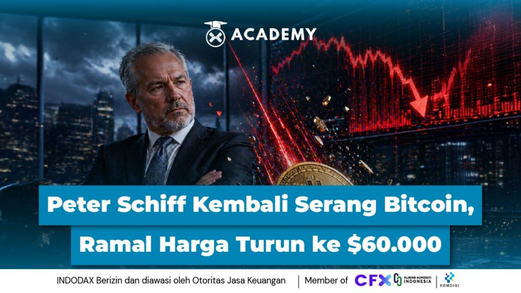 Peter Schiff Kembali Serang Bitcoin, Ramal Harga Turun ke $60.000