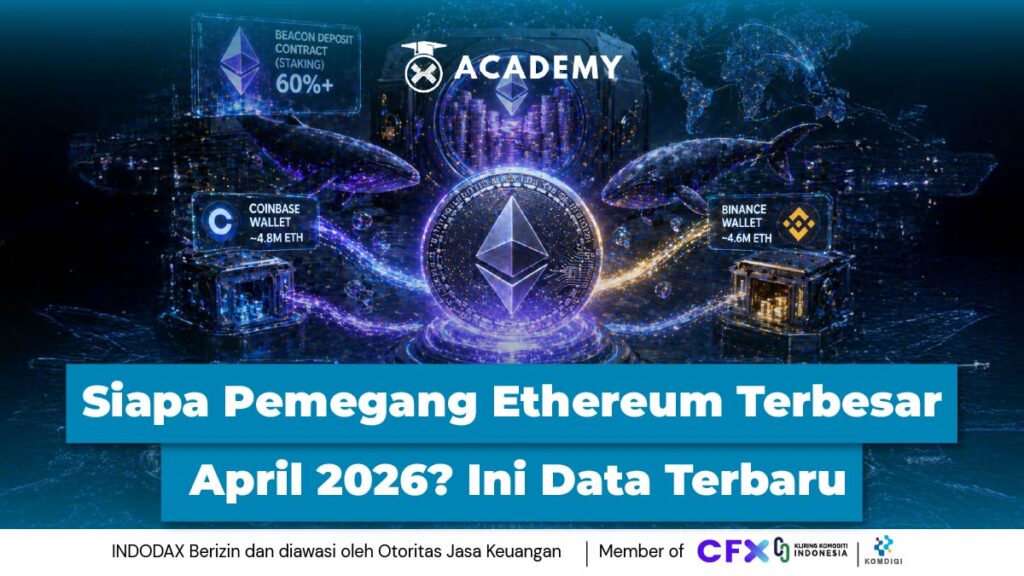 Siapa Pemegang Ethereum Terbesar April 2026? Ini Data Terbaru