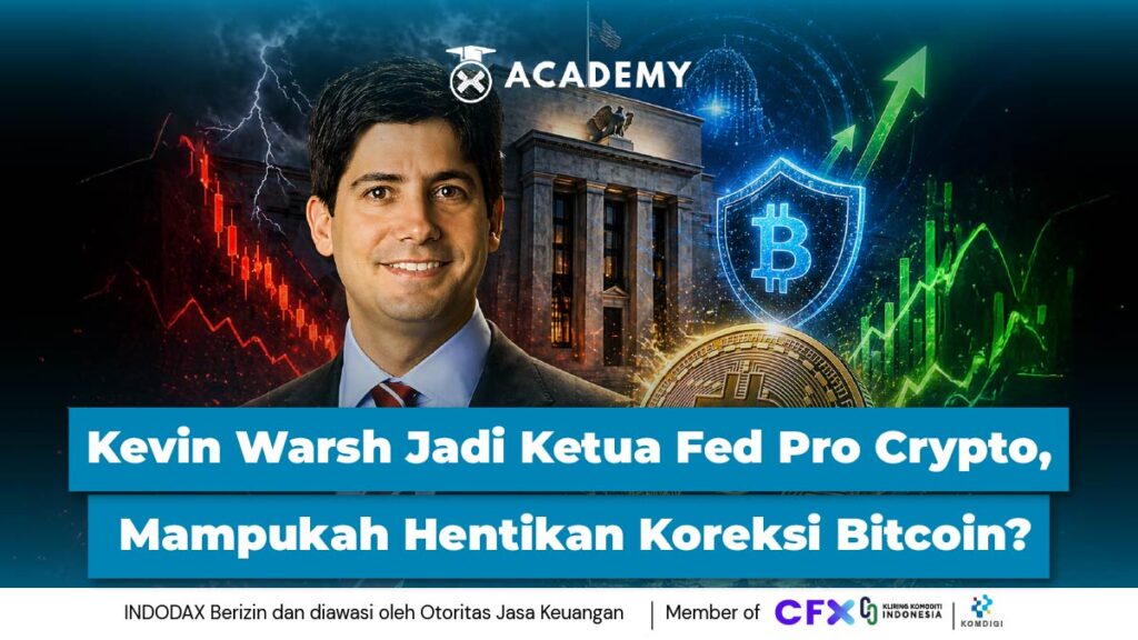 Kevin Warsh Jadi Ketua Fed Pro Crypto, Mampukah Hentikan Koreksi Bitcoin?