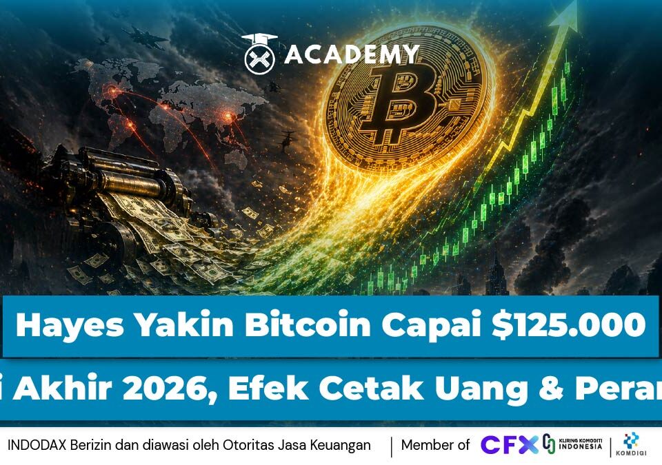 Hayes Yakin Bitcoin Capai $125.000 di Akhir 2026, Efek Cetak Uang & Perang