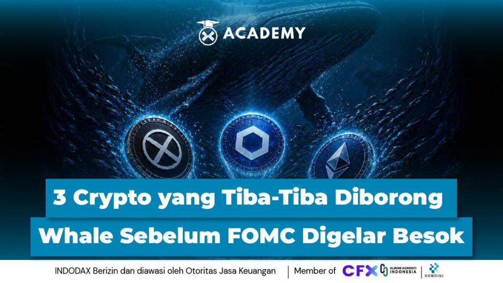 3 Crypto yang Tiba-Tiba Diborong Whale Sebelum FOMC Digelar Besok