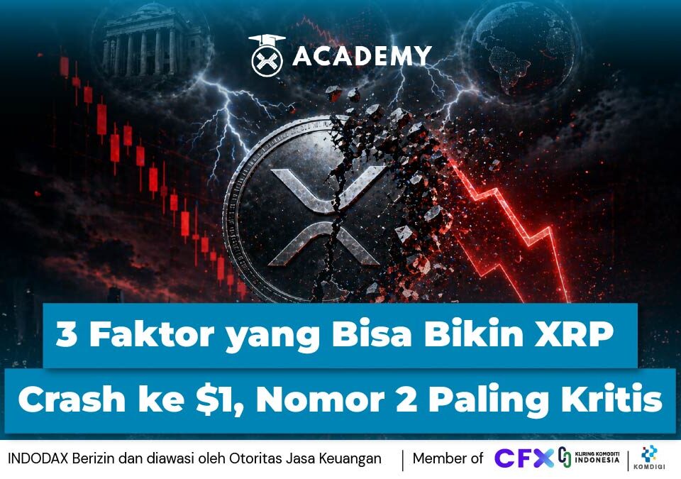 3 Faktor yang Bisa Bikin XRP Crash ke $1, Nomor 2 Paling Kritis