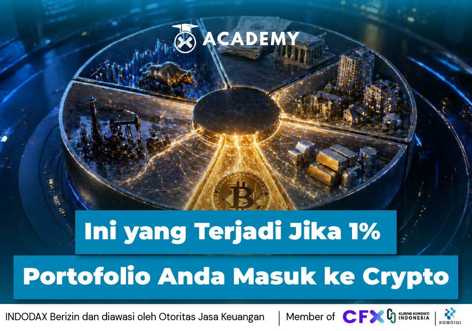 Ini yang Terjadi Jika 1% Portofolio Anda Masuk ke Crypto
