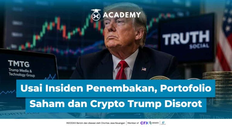 Usai Insiden Penembakan, Portofolio Saham dan Crypto Trump Kembali Disorot