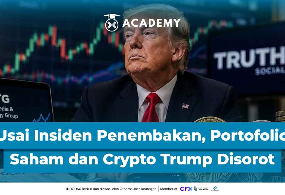 Usai Insiden Penembakan, Portofolio Saham dan Crypto Trump Kembali Disorot