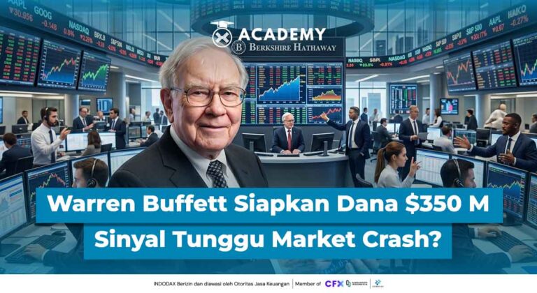 Warren Buffett Pegang Cash $350 Miliar, Sinyal Tunggu Market Crash?