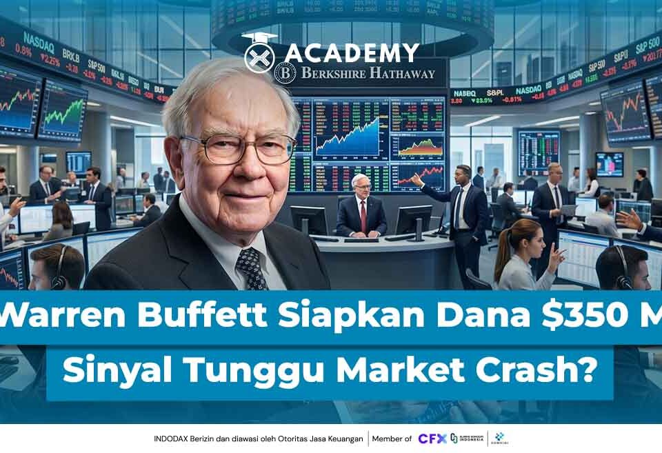 Warren Buffett Siapkan Dana $350 Miliar, Sinyal Tunggu Market Crash?