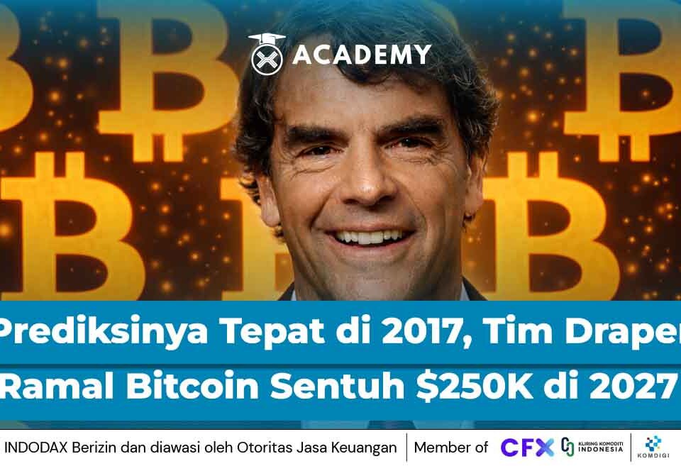 Prediksinya Tepat di 2017, Tim Draper Kini Ramal Bitcoin Sentuh $250K di 2027
