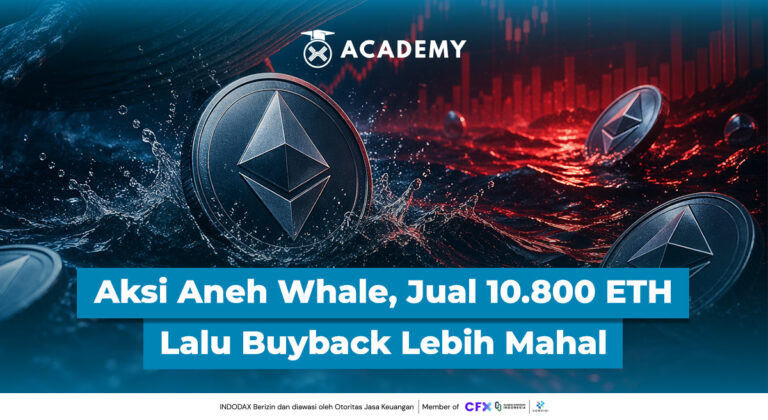 Aksi Aneh Whale, Jual 10.800 Ethereum Lalu Buyback dengan Harga Lebih Mahal