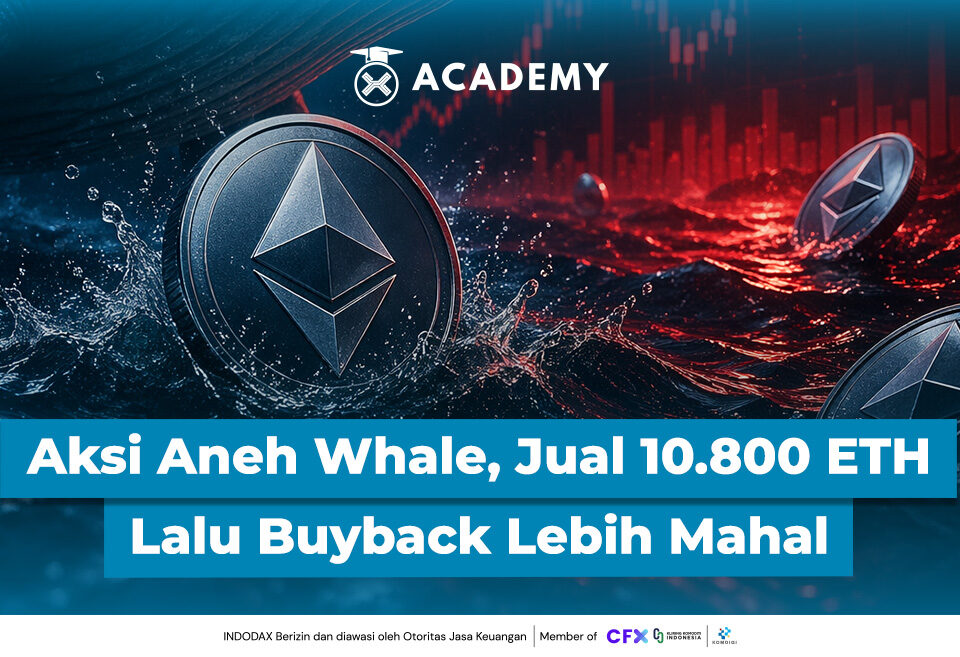 Aksi Aneh Whale, Jual 10.800 Ethereum Lalu Buyback dengan Harga Lebih Mahal