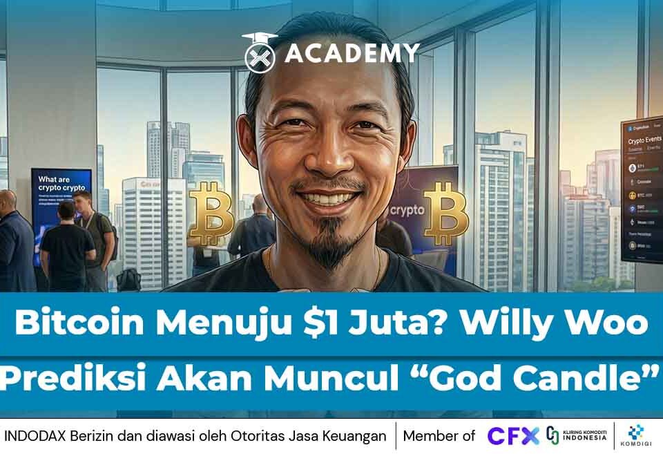 Bitcoin Menuju $1 Juta? Willy Woo Prediksi “God Candle” Akan Muncul