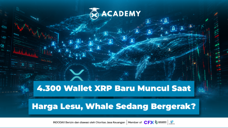 4.300 Wallet XRP Baru Muncul Saat Harga Lesu, Whale Sedang Bergerak?