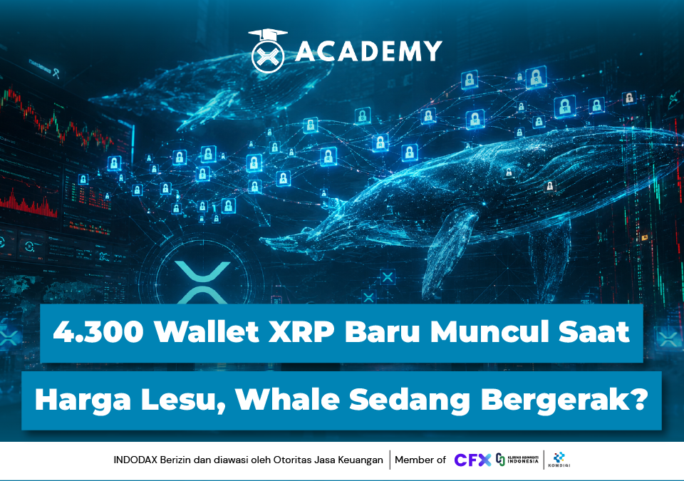 4.300 Wallet XRP Baru Muncul Saat Harga Lesu, Whale Sedang Bergerak?