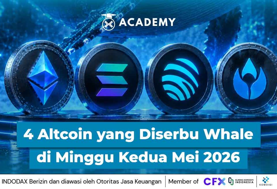 4 Altcoin yang Diserbu Whale di Minggu Kedua Mei 2026