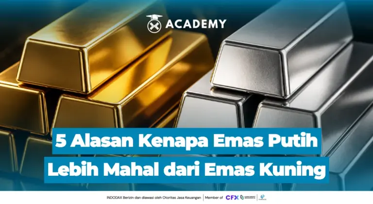 5 Alasan Kenapa Emas Putih Lebih Mahal dari Emas Kuning