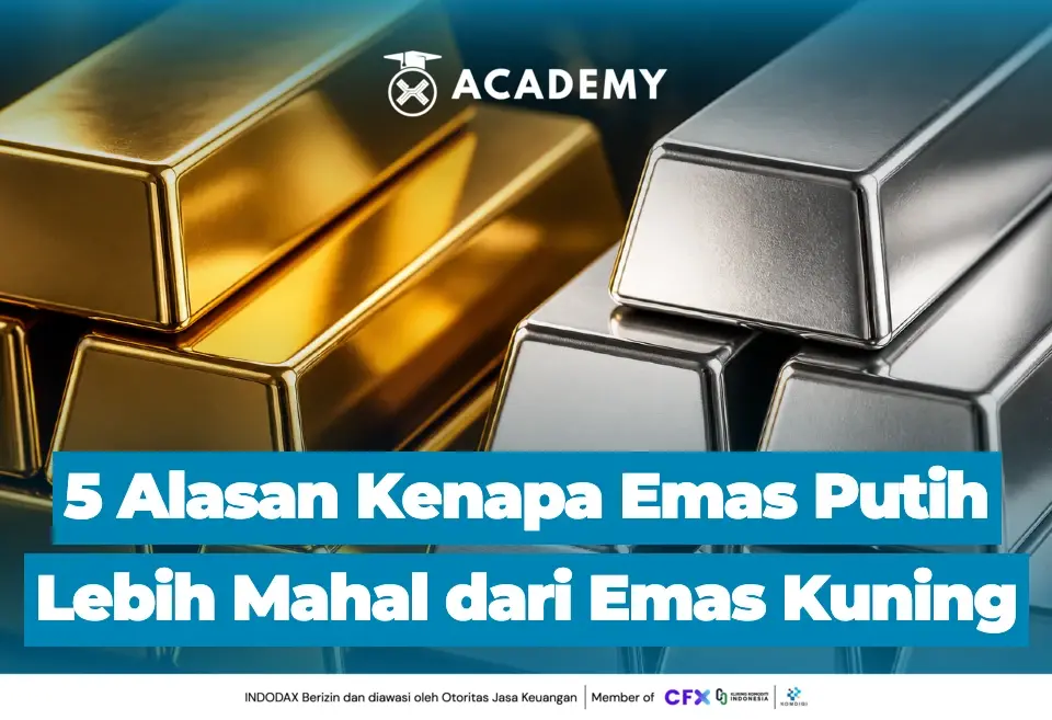 5 Alasan Kenapa Emas Putih Lebih Mahal dari Emas Kuning