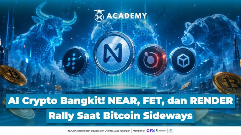AI Crypto Bangkit! NEAR, FET, dan RENDER Rally Saat Bitcoin Sideways
