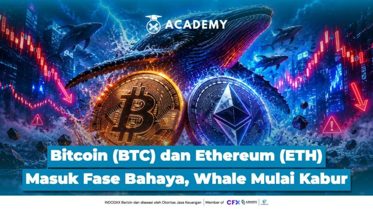 Bitcoin (BTC) dan Ethereum (ETH) Masuk Fase Bahaya, Whale Mulai Kabur