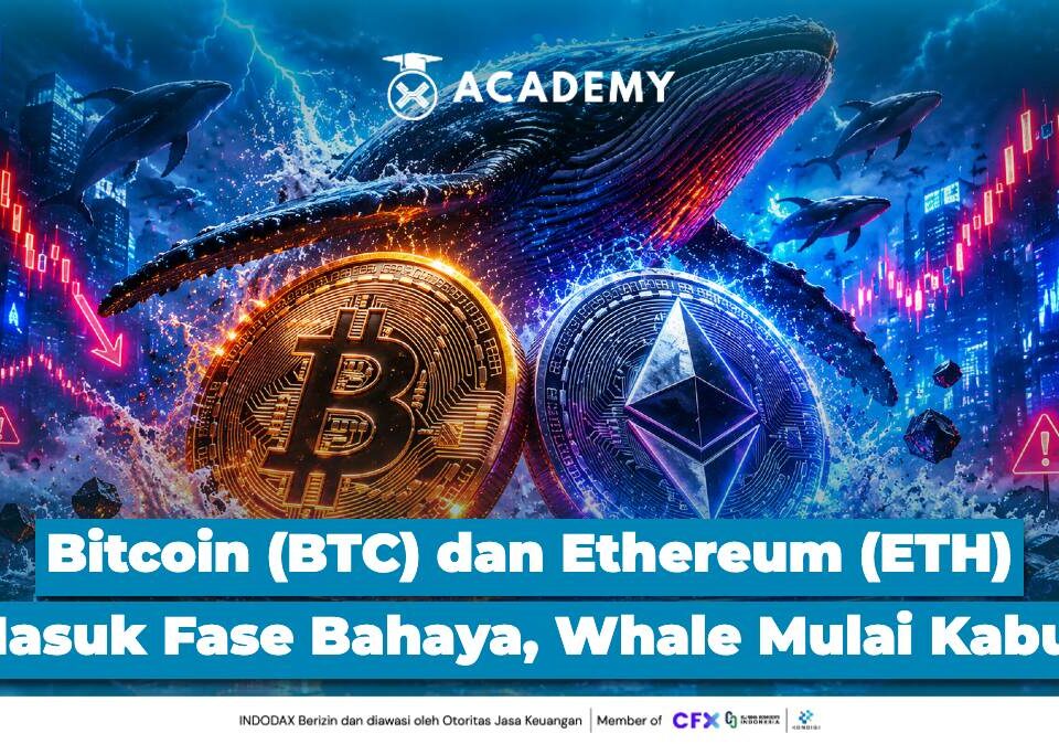 Bitcoin (BTC) dan Ethereum (ETH) Masuk Fase Bahaya, Whale Mulai Kabur