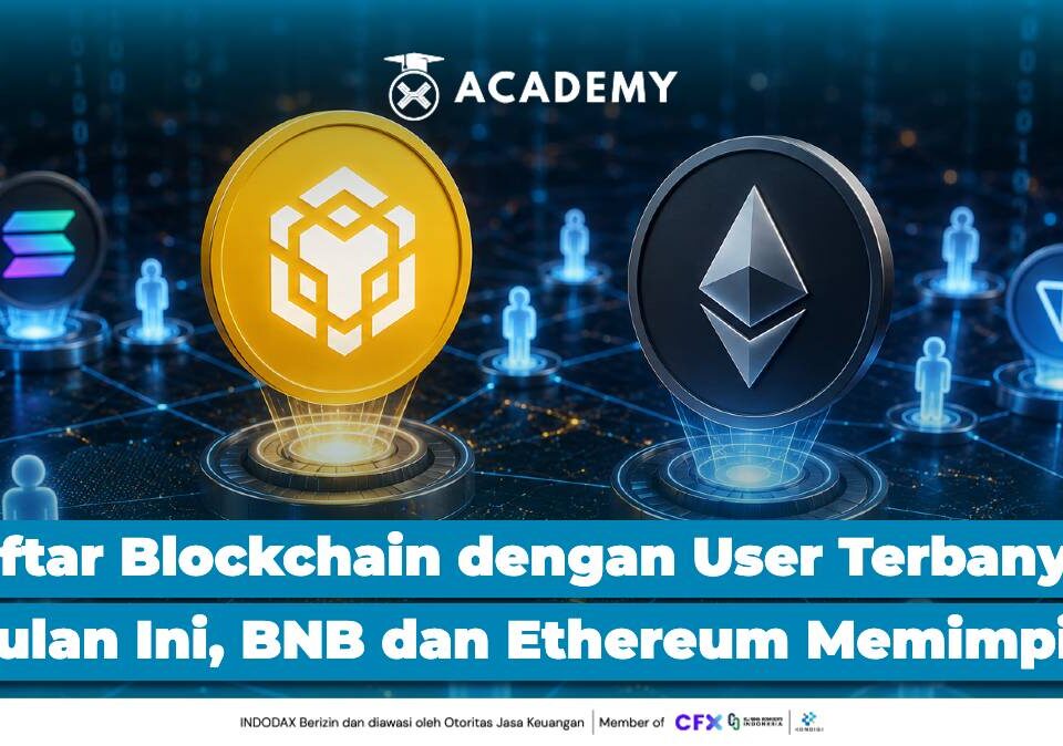 Daftar Blockchain dengan User Terbanyak Bulan Ini, BNB dan Ethereum Memimpin