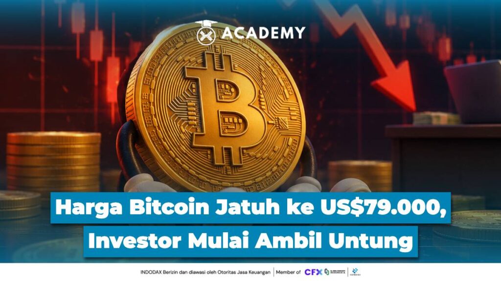 Harga Bitcoin (BTC) Jatuh ke US$79.000, Investor Mulai Ambil Untung