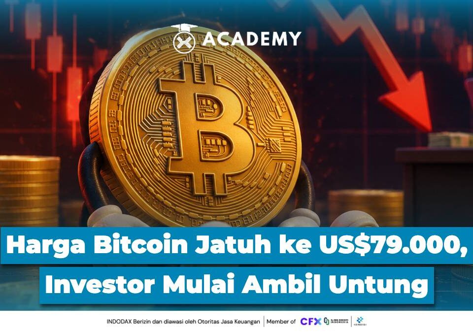 Harga Bitcoin (BTC) Jatuh ke US$79.000, Investor Mulai Ambil Untung
