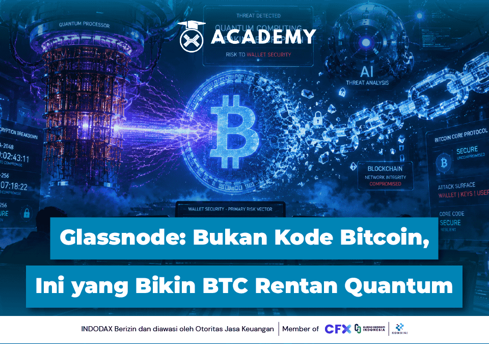 Glassnode: Bukan Kode Bitcoin, Ini yang Bikin BTC Rentan Quantum