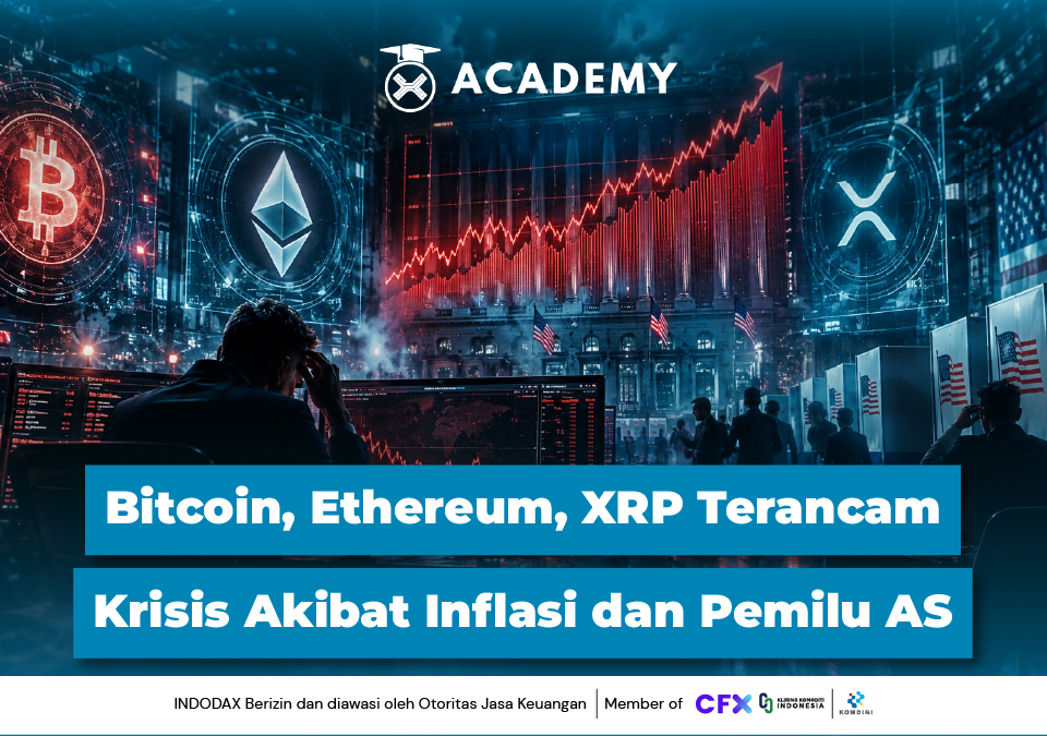 Bitcoin, Ethereum, XRP Terancam Krisis Akibat Inflasi dan Pemilu AS
