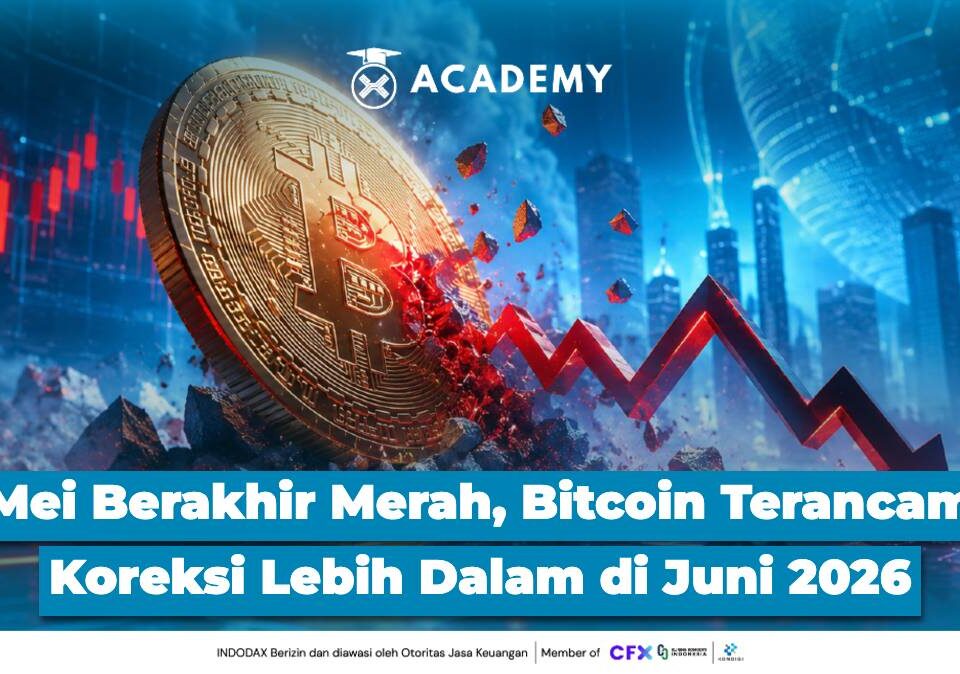Mei Berakhir Merah, Bitcoin Terancam Koreksi Lebih Dalam di Juni 2026